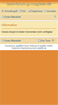 Mobile Screenshot of lateinforum.jp-magister.de